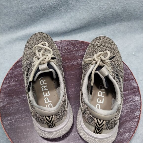 Sperry Mens Size 6.5 Gray Wool & Synthetic Sneakers - Picture 5 of 9